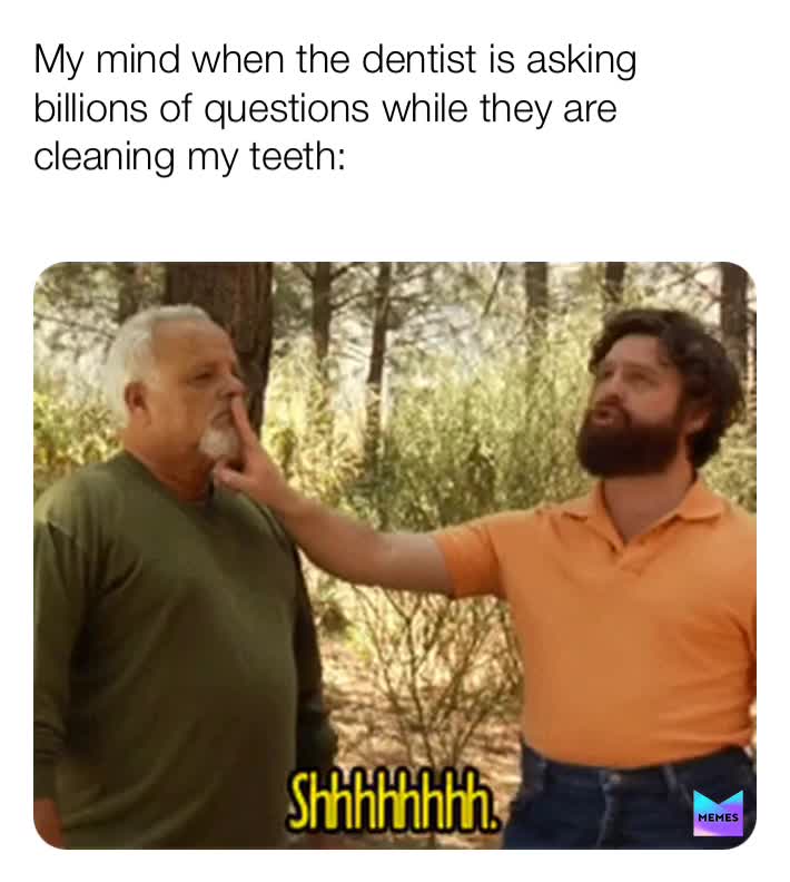 Some dentists have other dentists that checks their teeth for them so are they doing this on purpose?   #dentist