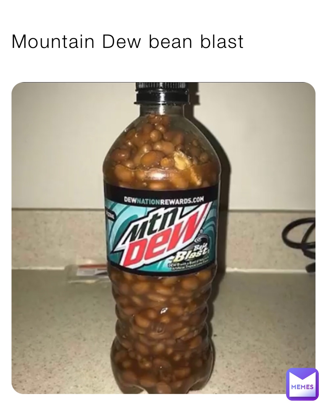 Mountain Dew bean blast