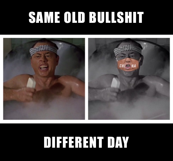 SAME OLD BULLSHIT DIFFERENT DAY