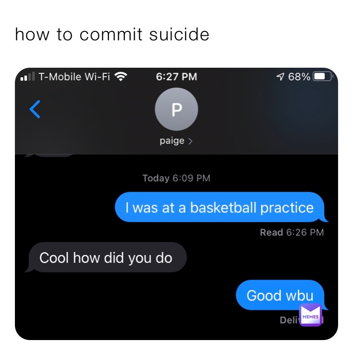 how to commit suicide