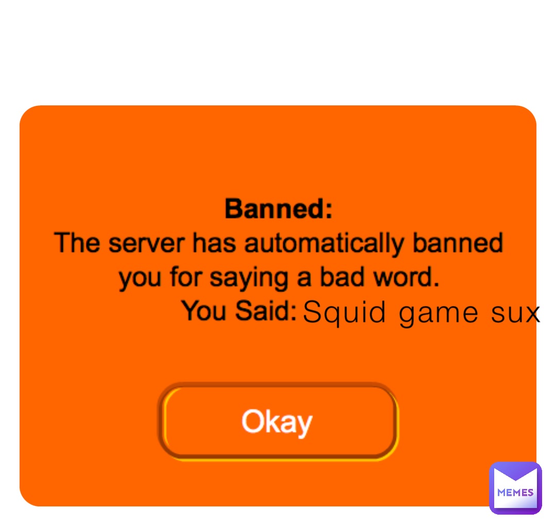 Squid game sux