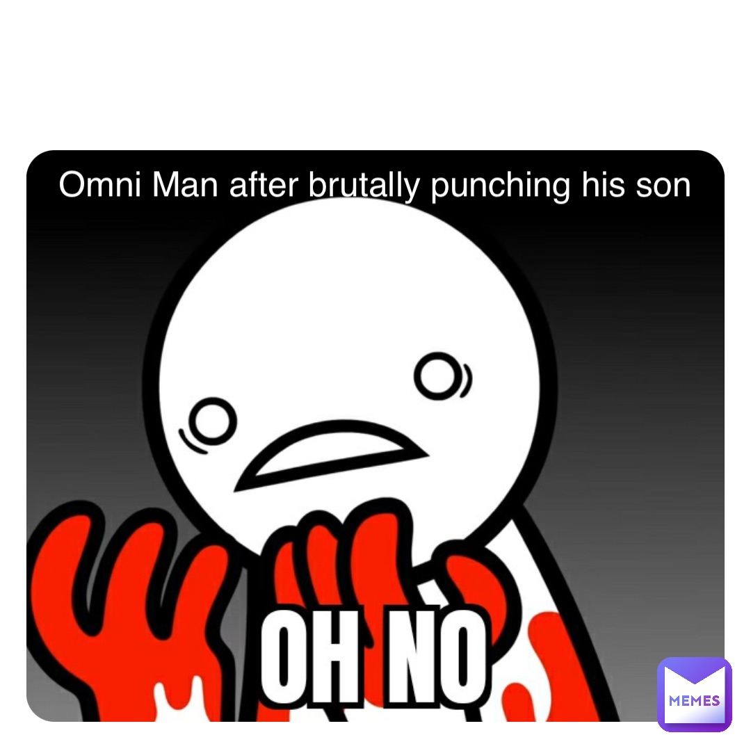 Double tap to edit Omni Man after brutally punching his son