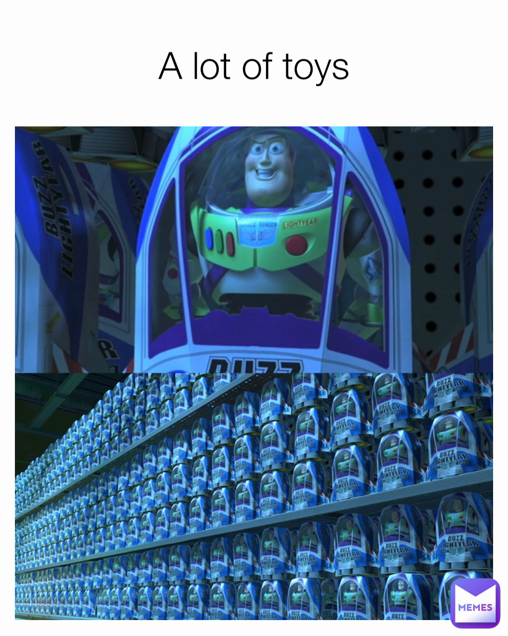 A lot of toys