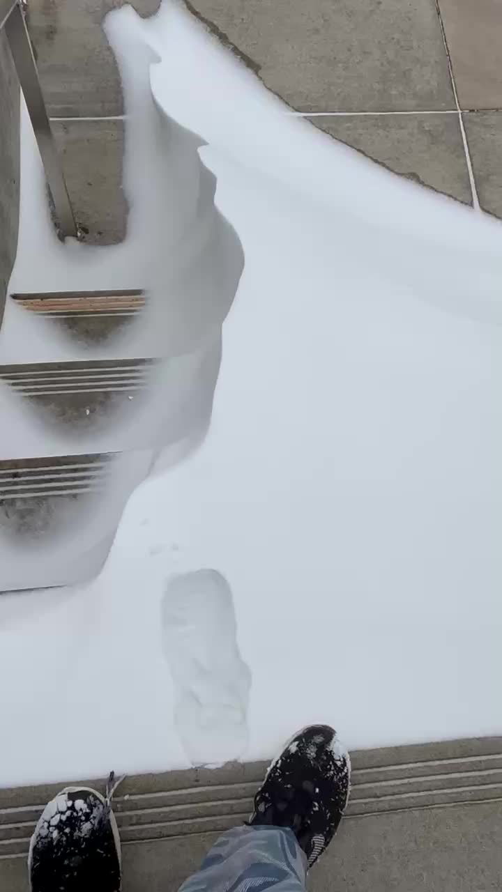 Snow at my high school