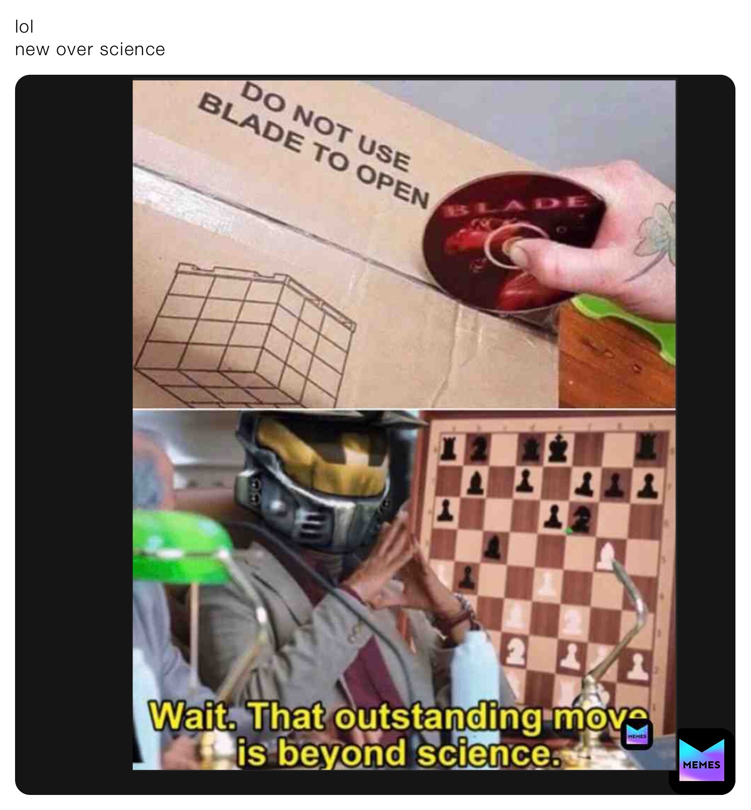 lol
new over science 