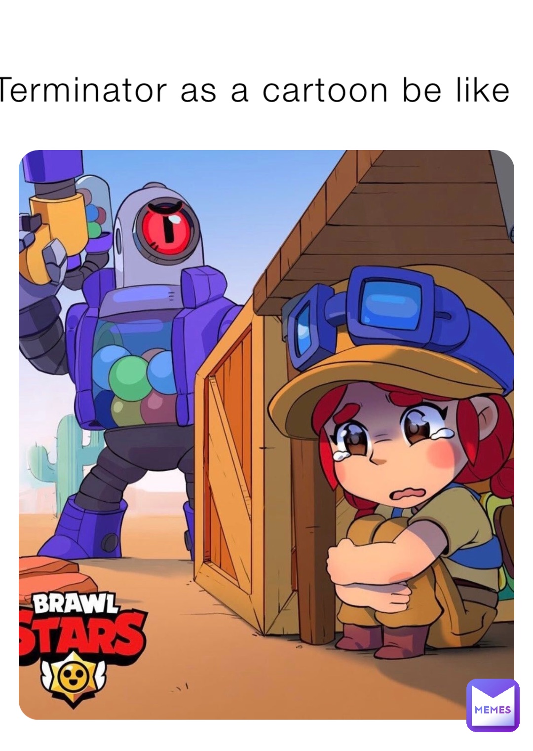 Terminator as a cartoon be like