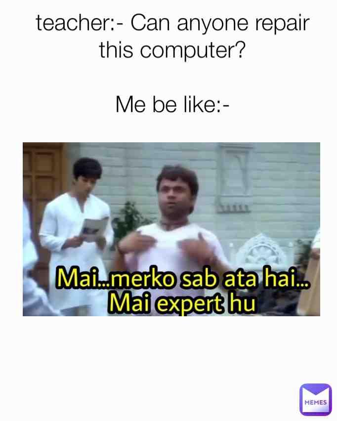 Meme shared by @Beast20
