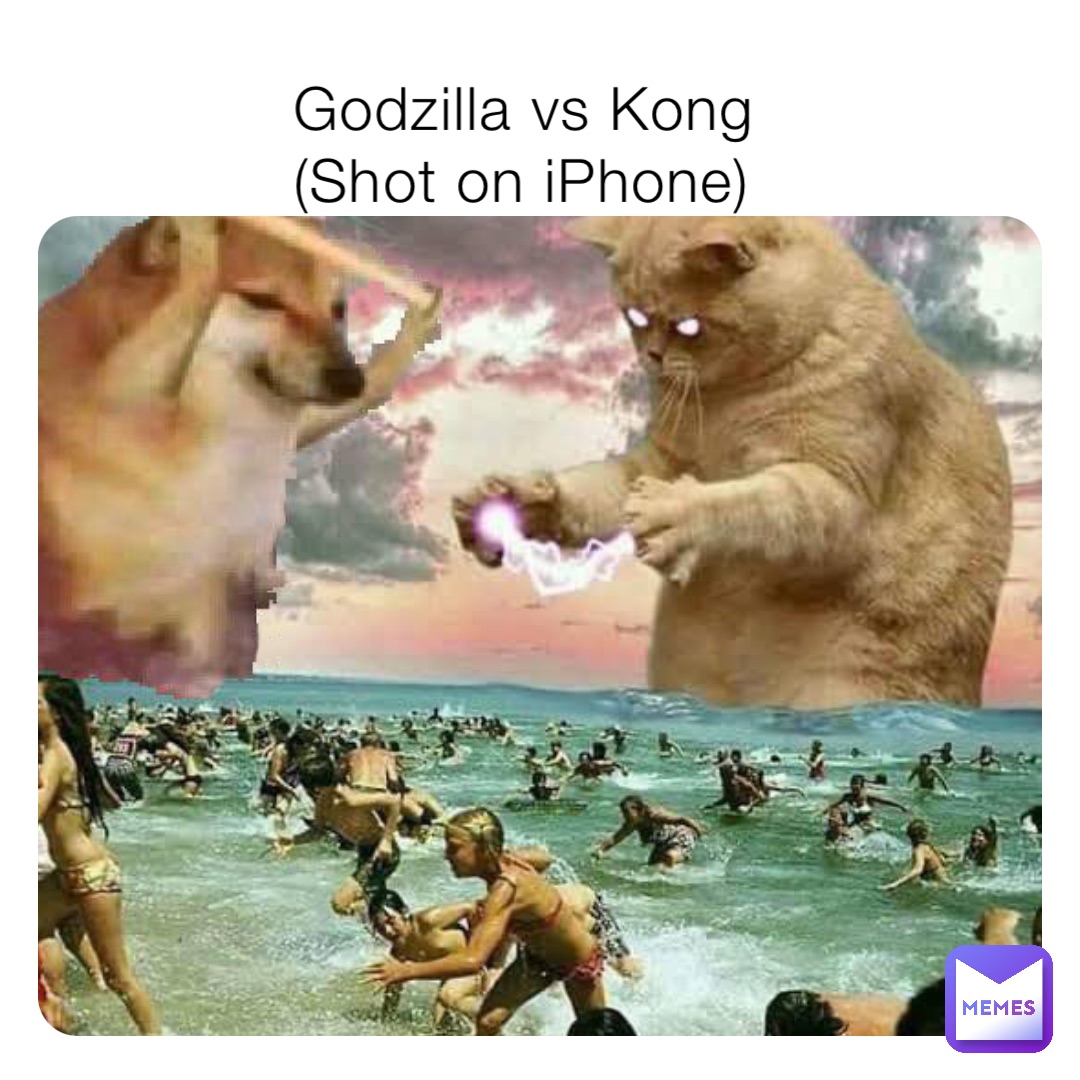 Godzilla vs Kong 
(Shot on iPhone)