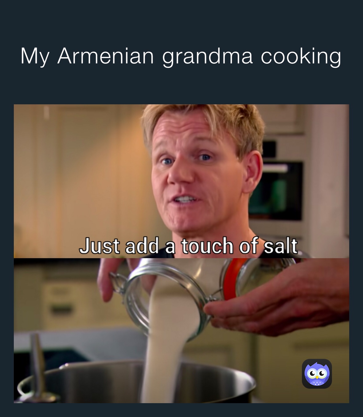 My Armenian grandma cooking 