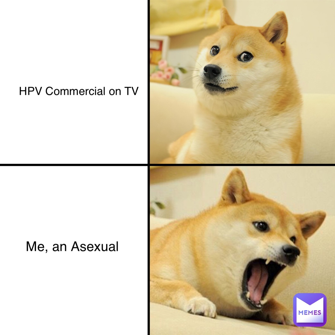 HPV Commercial on TV Me, an Asexual