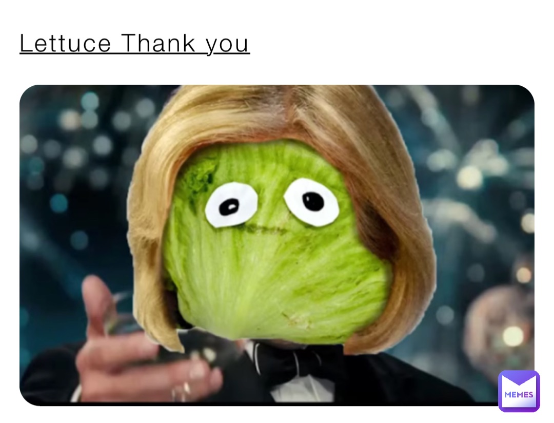 Lettuce Thank you