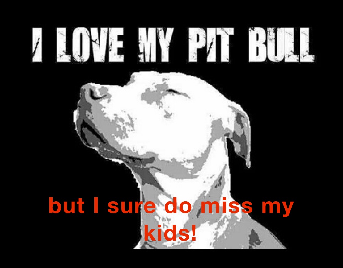 but I sure do miss my kids!￼￼