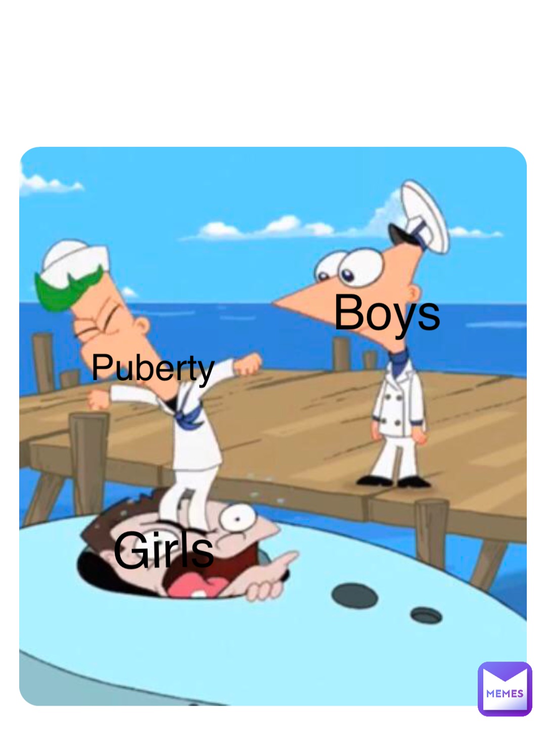 Double tap to edit Boys Puberty Girls