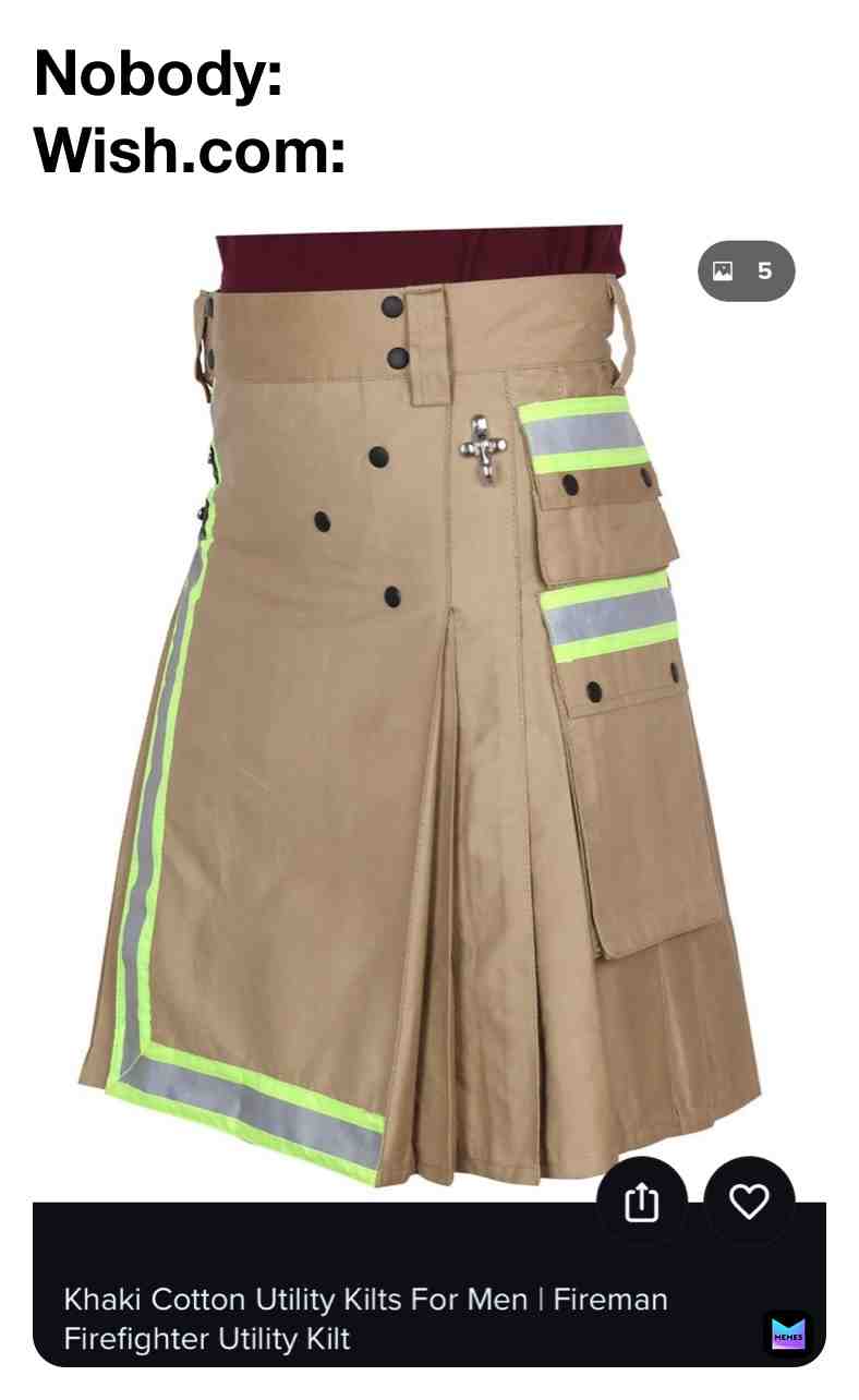 🤔 #wish #memesdaily #firefighters #kilt