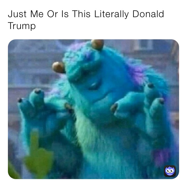 Just Me Or Is This Literally Donald Trump