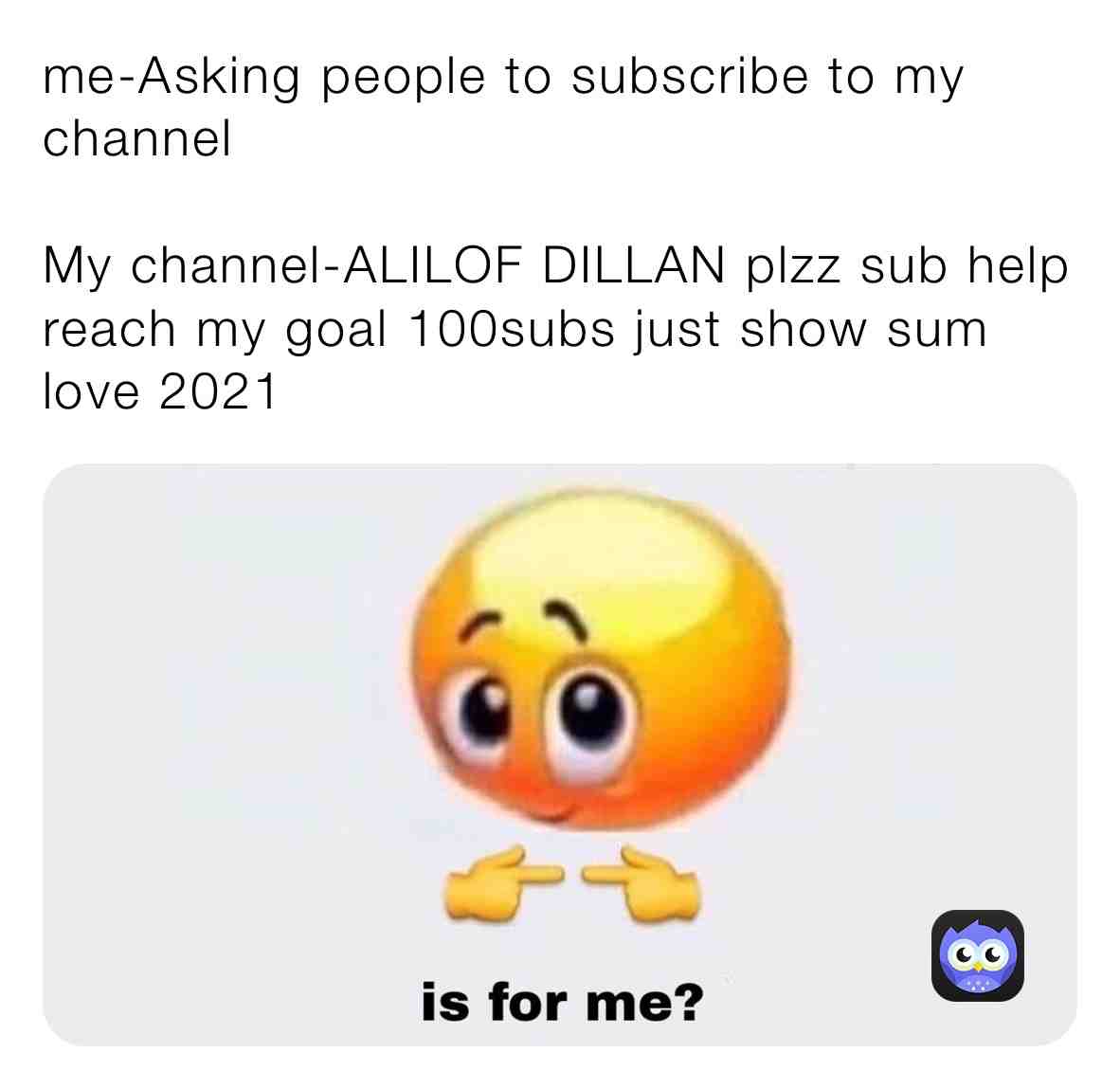 Plz go sub channel name ALILOF DILLAN AFTER OF PUT A SPACE THEN DILLAN #subtomeonyoutube #subscribe #YT