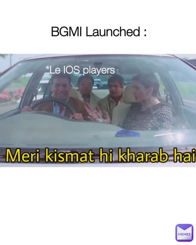 BGMI Launched : *Le IOS players