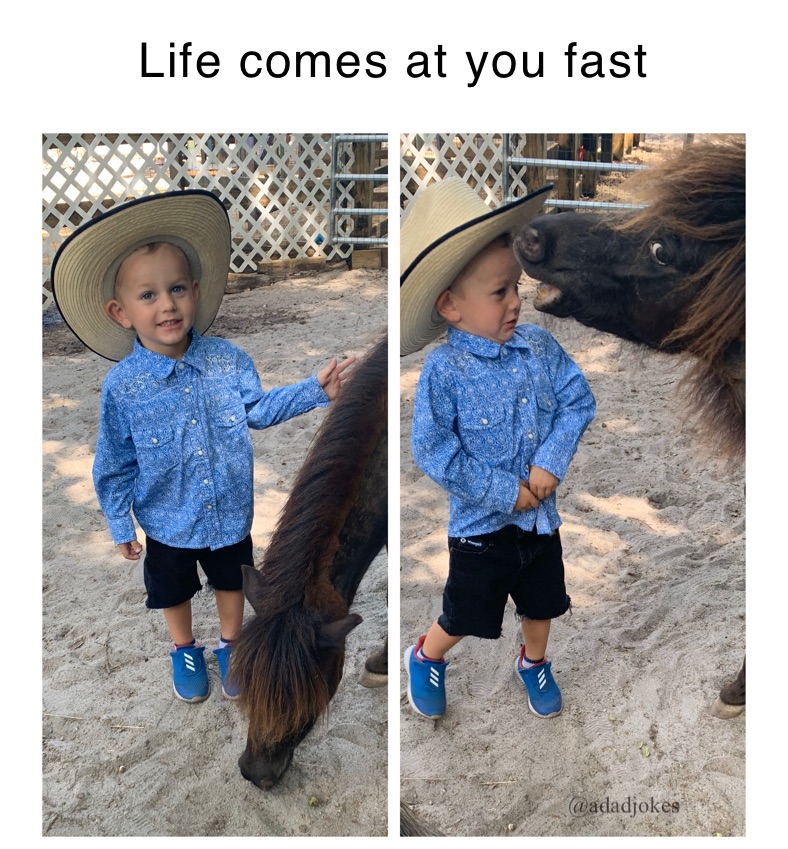 Life comes at you fast