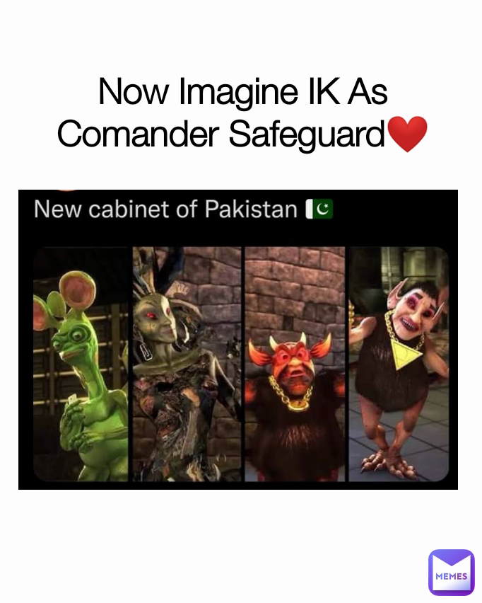 Now Imagine IK As Comander Safeguard❤