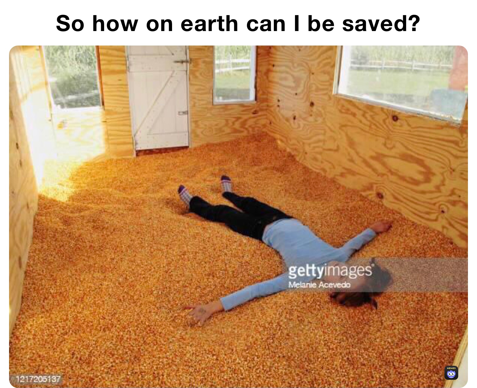 So how on earth can I be saved?