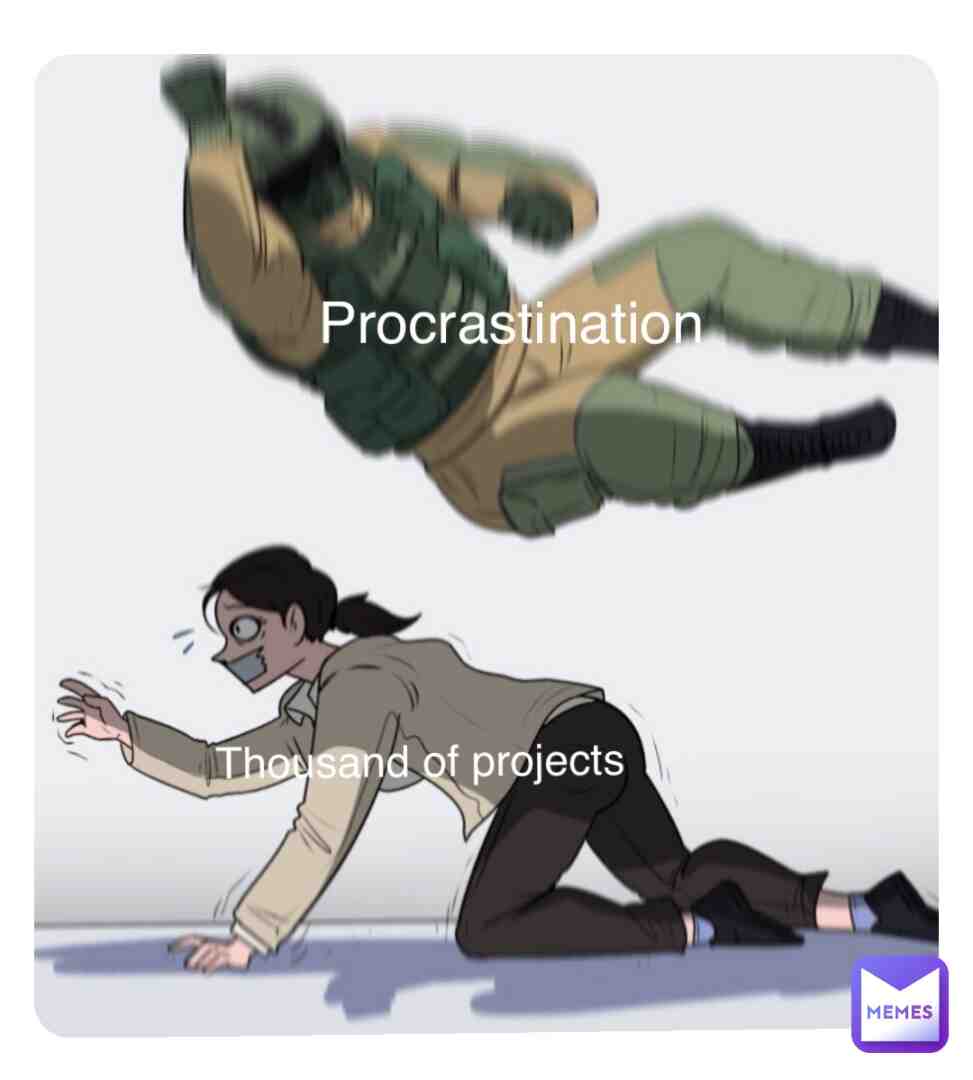 A true malediction 😔 #procrastination