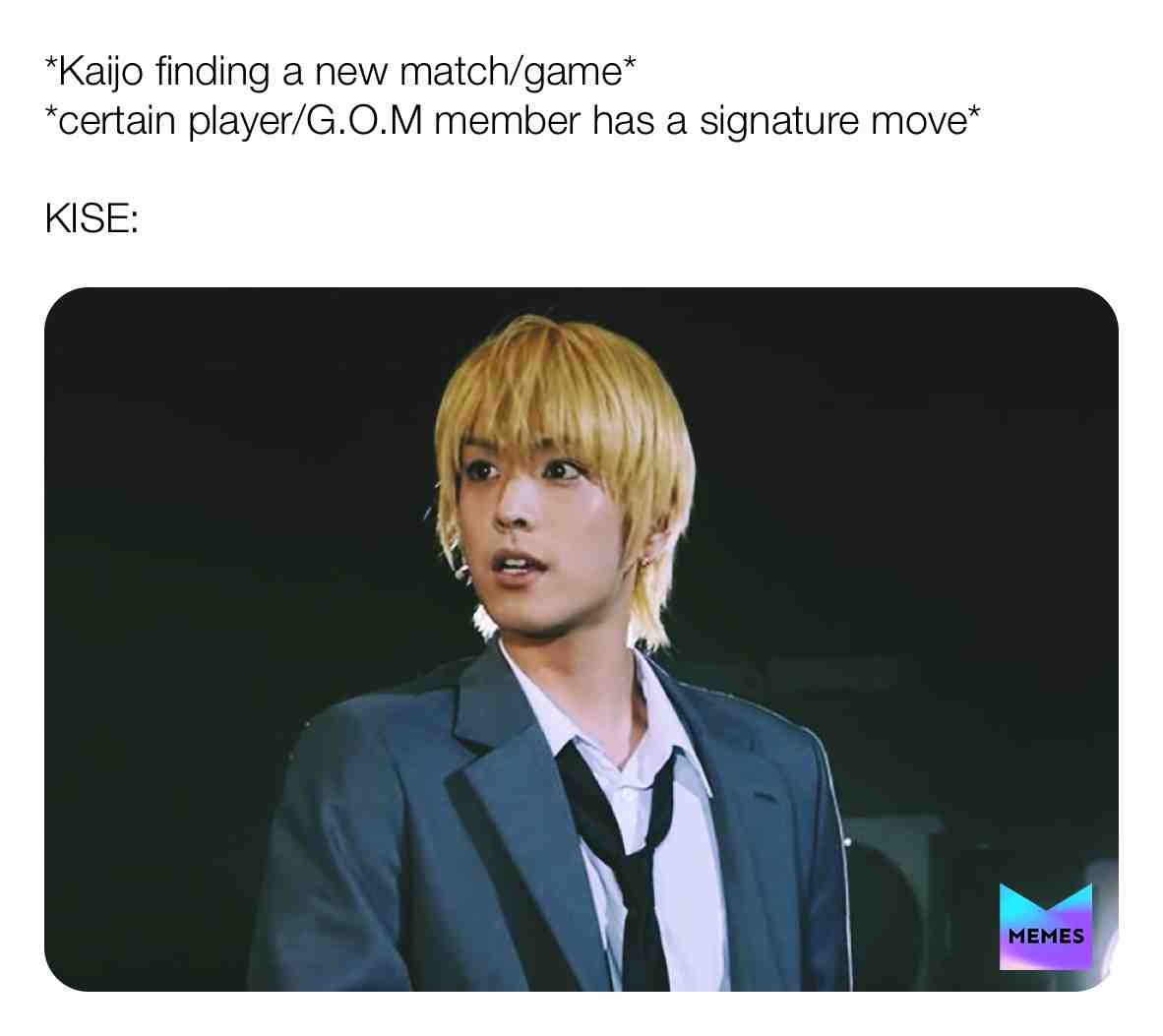 #kurokonobasuke #kiseryota #basketball #animememes #ryotakise #anime