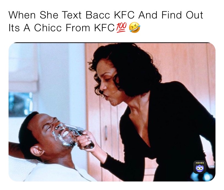 When She Text Bacc KFC And Find Out Its A Chicc From KFC💯🤣