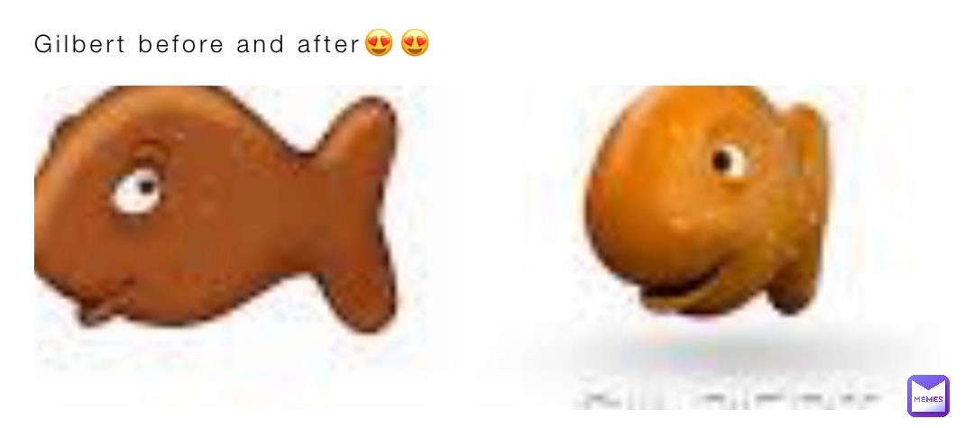 Gilbert before and after😍😍