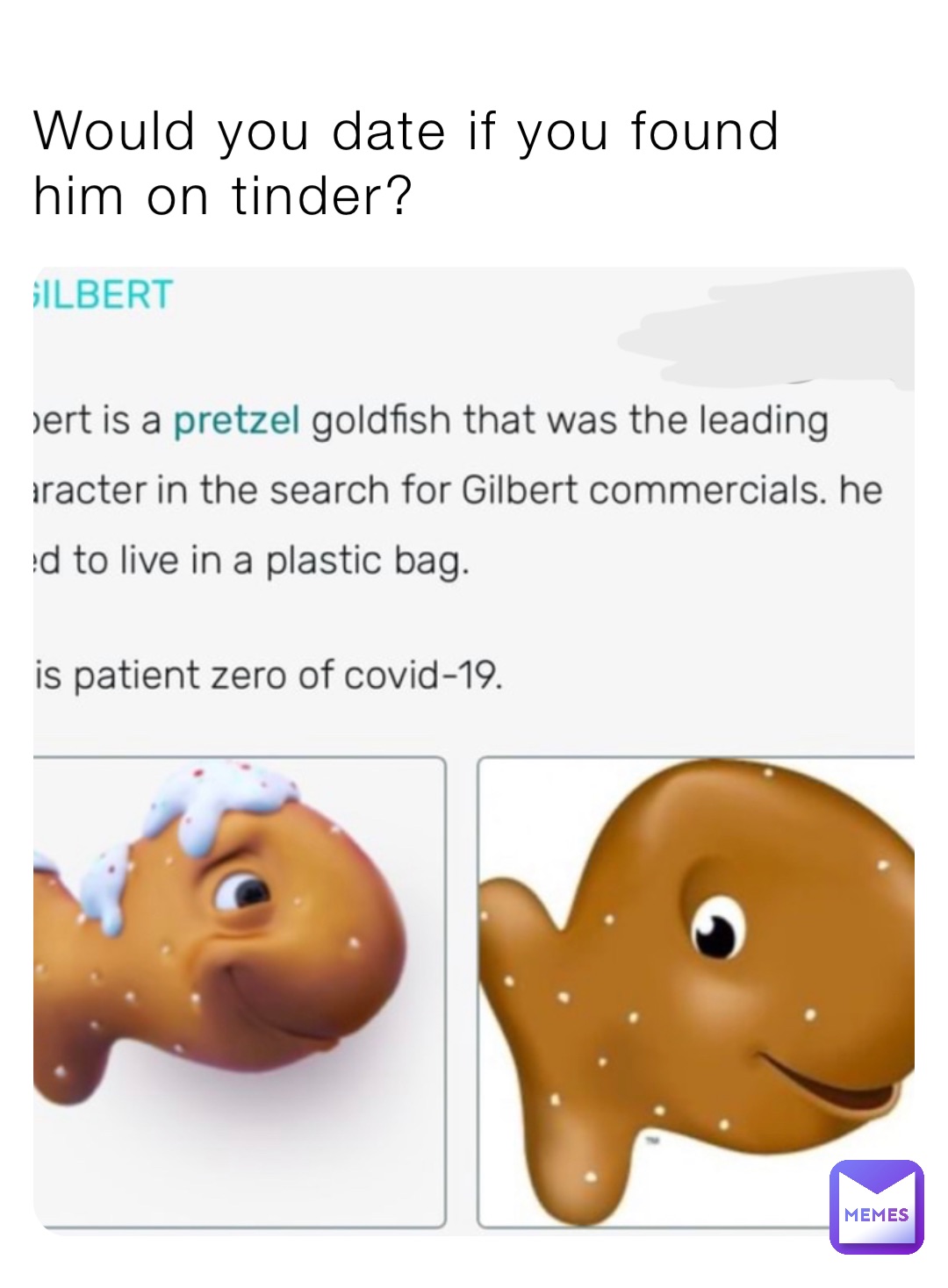 Would you date if you found him on tinder?