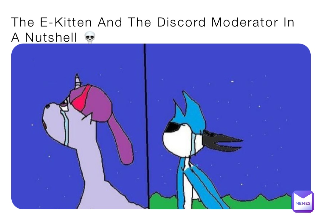 The E-Kitten And The Discord Moderator In A Nutshell 💀