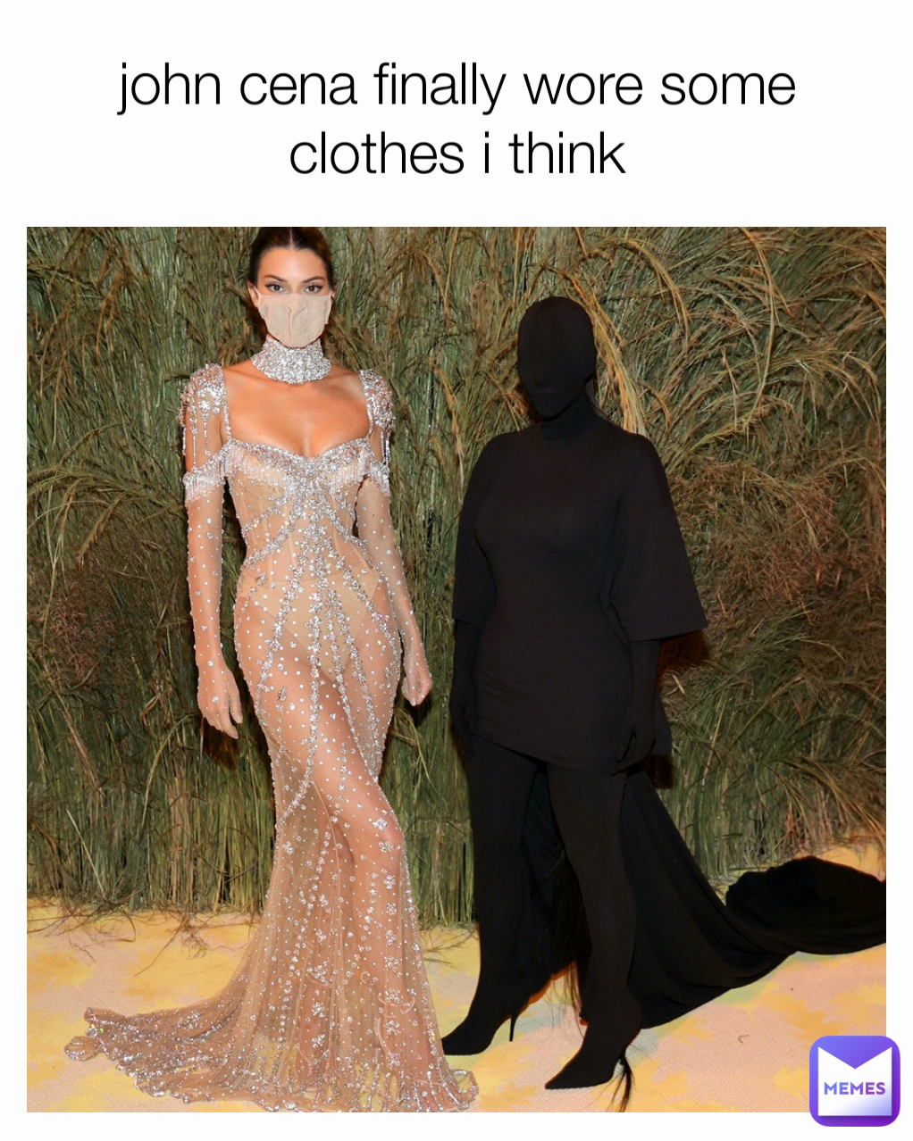 john cena finally wore some clothes i think