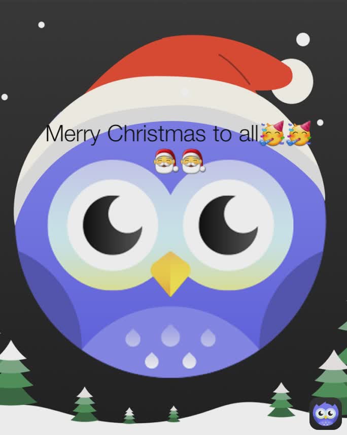 Merry Christmas to all🥳🥳🎅🎅