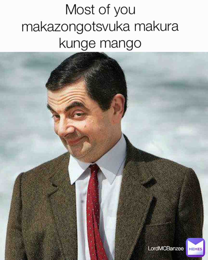 Meme shared by @LordMCBanzee