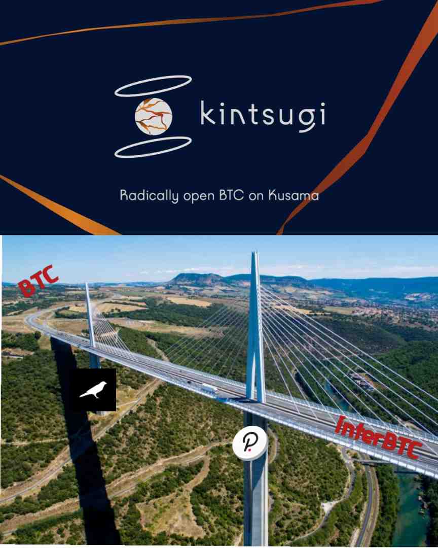 Kintsugi bridge