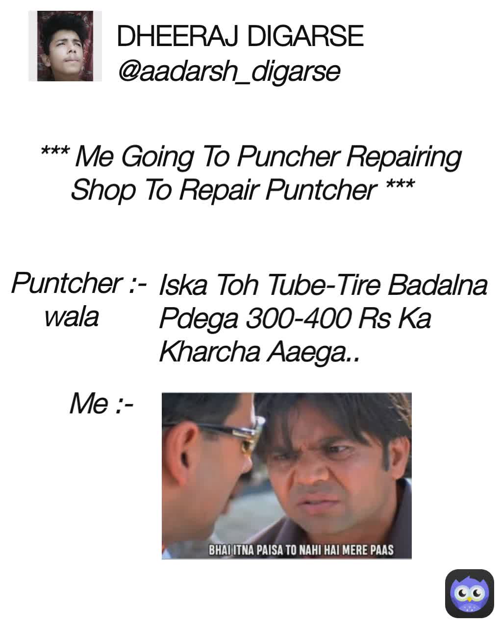 Meme by aadarsh_digarse