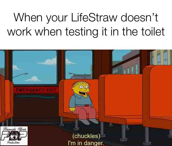Never doing that again.  #memes  #lifestraw  #meme  #memesdaily  #memestagram  #memer  #follow  #followme  #followus  #jointhepack  #memeanation