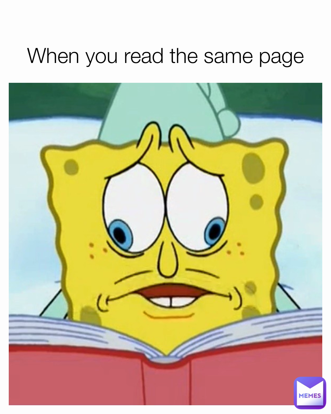 
When you read the same page