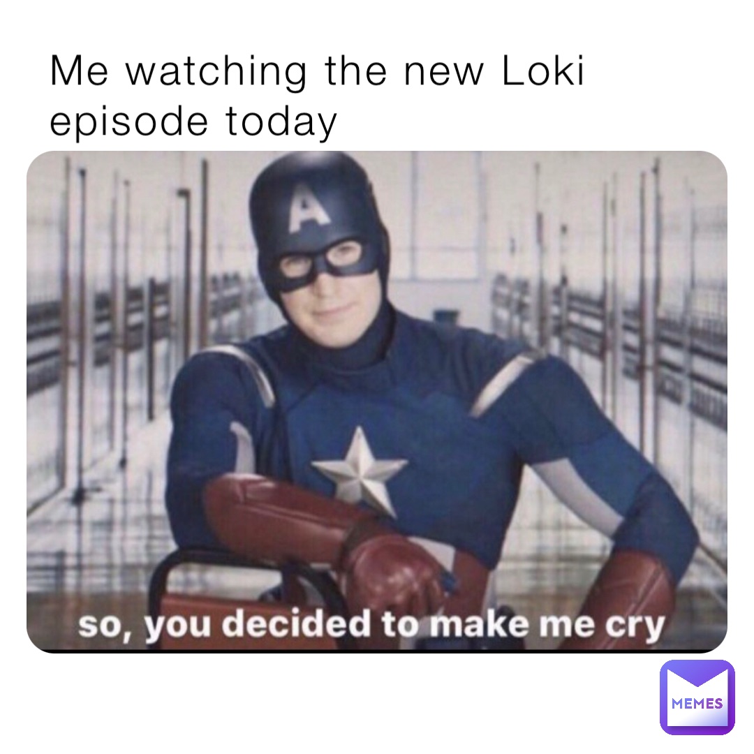 Me watching the new Loki episode today