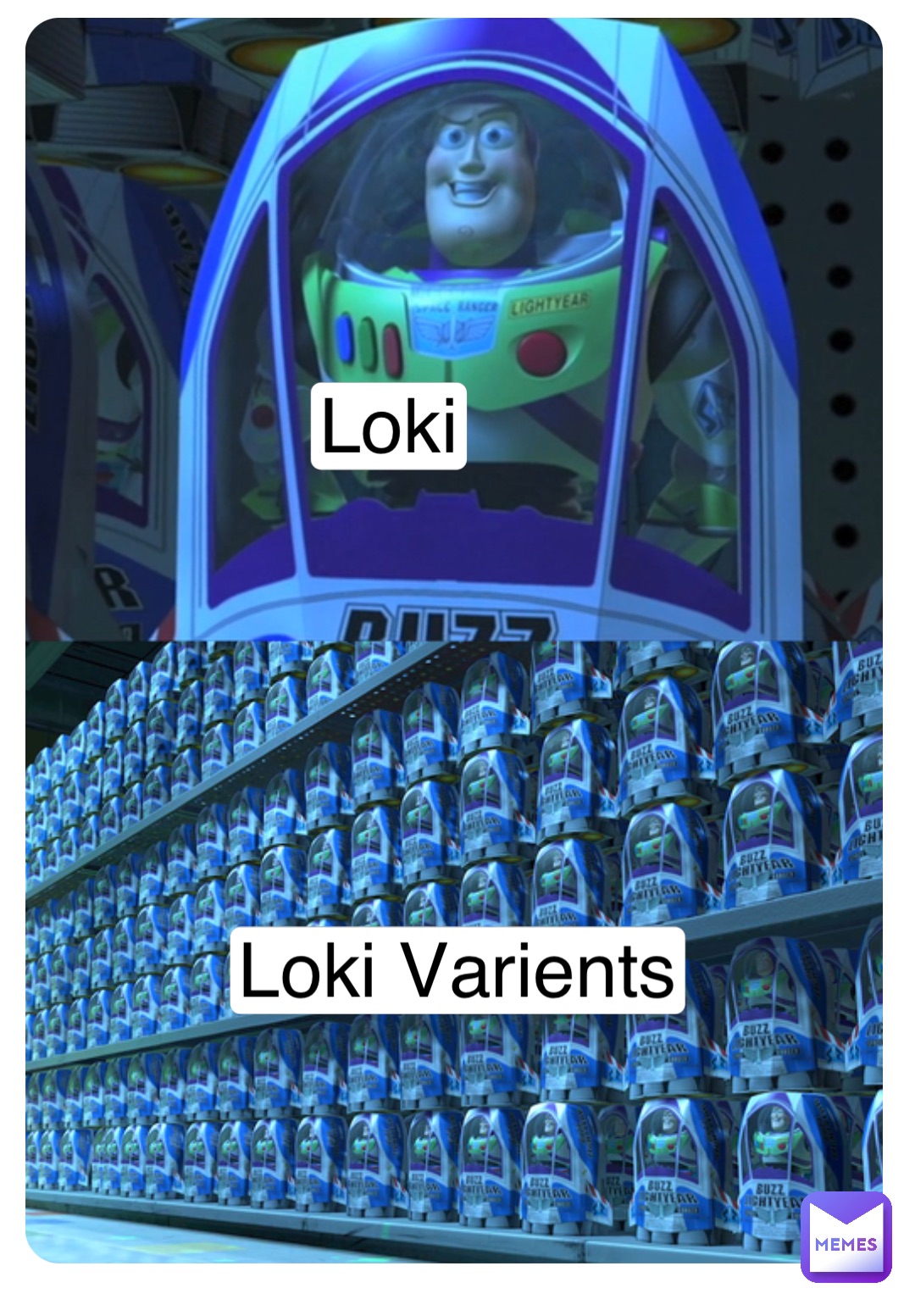 Double tap to edit Loki Loki Varients