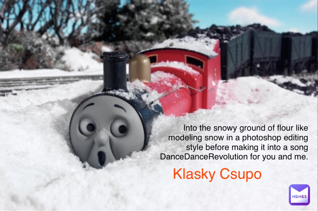 #thomasthetankengine #thomasandfriends #jamestheredengine #gallery #snowday