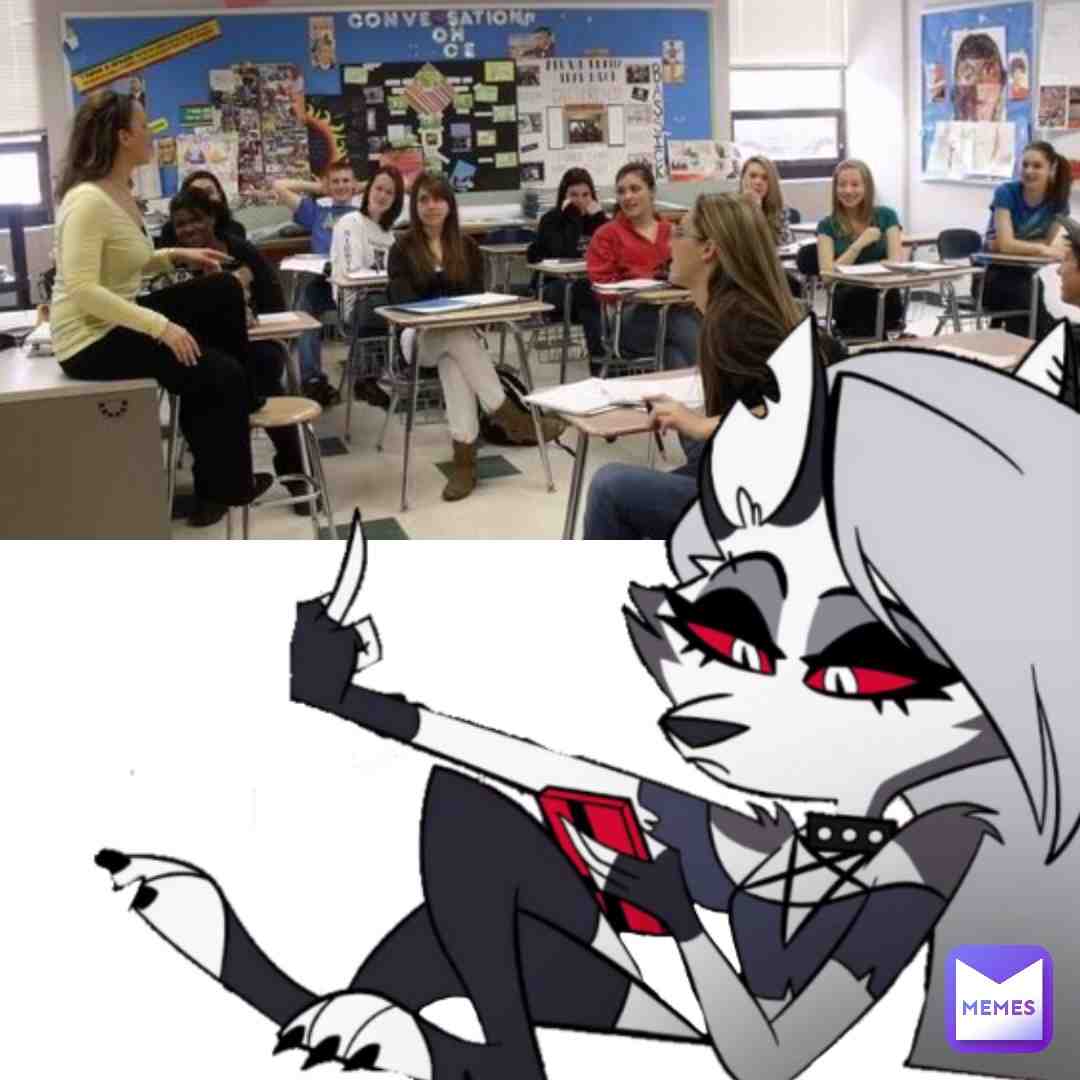 #loonahelluvaboss #loona #vivziepop #helluvaboss #schoolmemes #pictures #inspiration #learning #mediaarts #rescourcing #cellphones #highschool