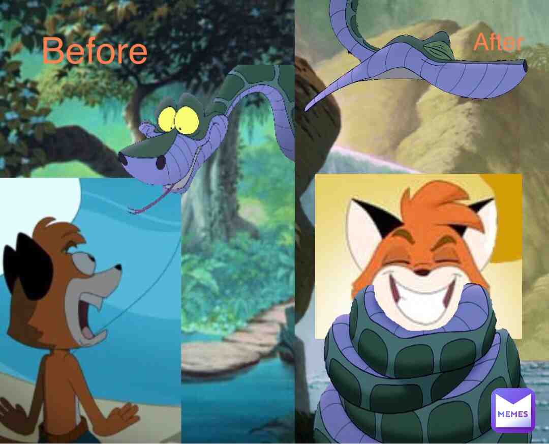#ancientmemes  #ancient  #rudyardkipling  #disney  #crossoverart  #beforeandafter  #junglebook  #junglefever  #sacredpictures  #sacred  #memes4dayz  #coilingup  #beingprepared  #luckyday  #kaa  #jungleart