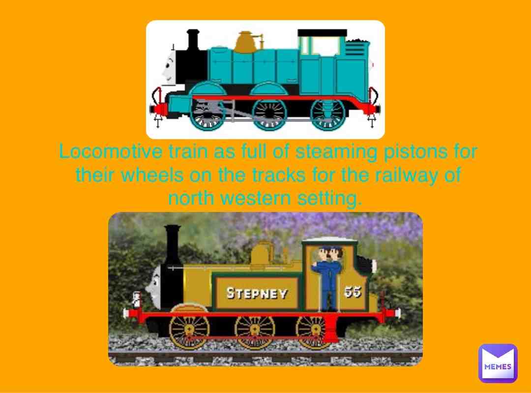 #northwesternrailway #thomasandfriends #thomasthetankengine #memesdaily #trains #locomotives #britishmemes #americanmemes #tvshows #poems