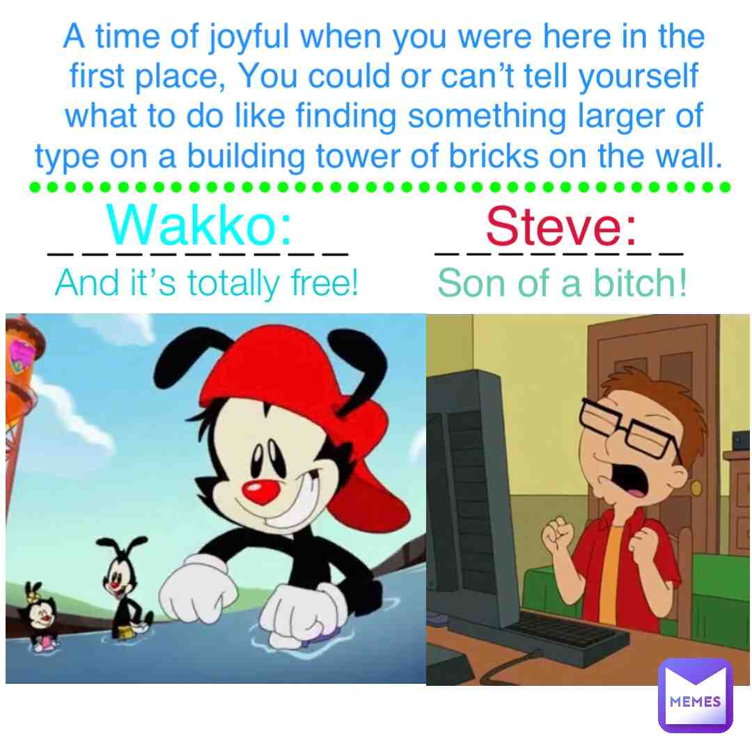 #animaniacs2020 #americandadsteve #yakkowakkoanddot #warnersiblings #20centurytelevision #warnerbros #2023 #poems #poetry #beinginvited #suprised