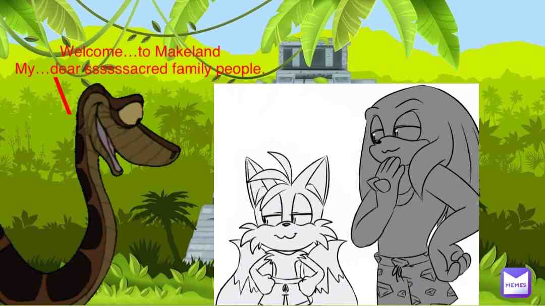 #sonic #milestailsprower #knucklestheechidna #sega #kaa #disney #sacredpictures #sacred #ancient #ancientmemes #junglebook #junglefever #tribal #tribe #jungleboy #junglelove #aztec #historyfact #jungleart #snake #daylighttime #memeshistory