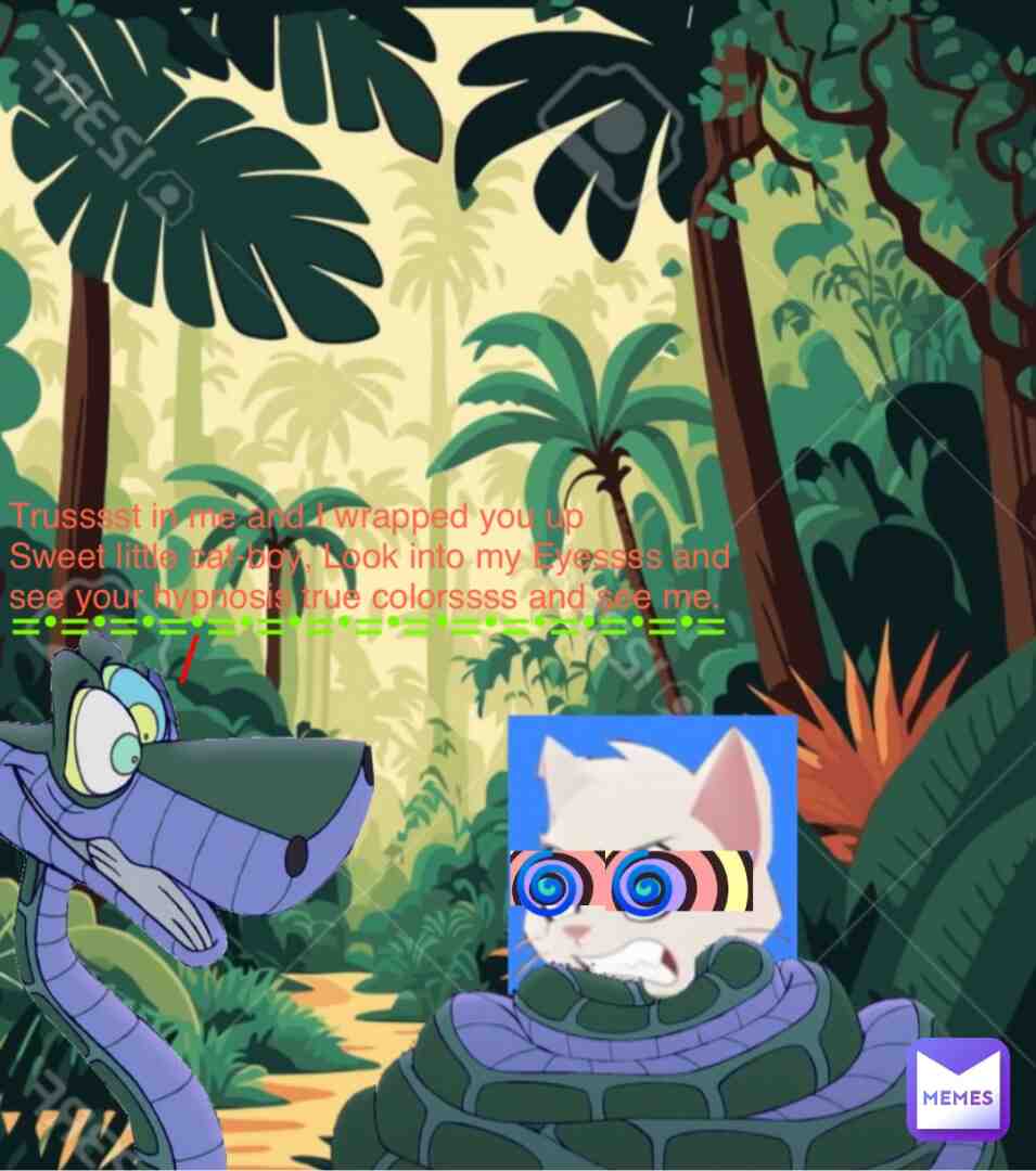 #kaa #junglebook #junglefever #disney #jungleboy #catboys #sexy #spiral #hypnosis #hypnotized #hypnotize #ancientmemes #ancient #sacred #sacredpictures #tribal #tribe #wrappedup #snakecoils #eyesprial