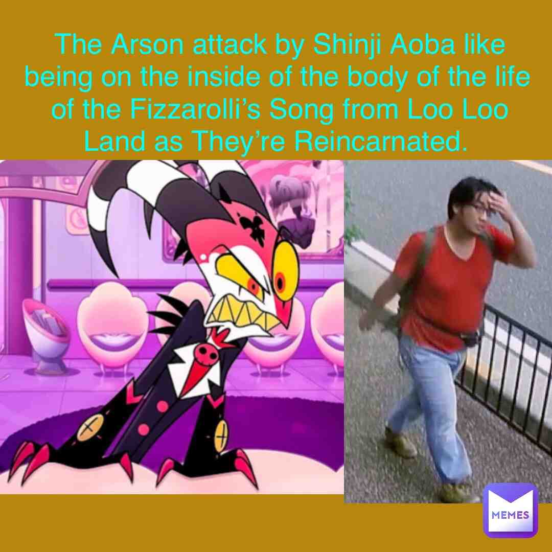 #arson #vivziepop #blitzo #helluvaboss #japaneseculture #japanmeme #staring #spying #randompost #insider #outsider #person #screencaps #asianmemes #asian #japan #japanese