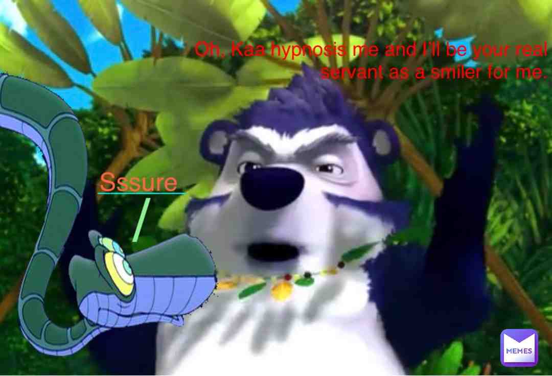 #jungleshuffle #coati #king #jungleking #tribal #tribe #kaa #disney #crossover #screencaps #junglefever #jungleboy #ancientmemes #ancient #sacredpictures #sacred #beingready #snake #pleasetrustme #hypnoeyes #hypnosis #sexymen #animals #furry #furrysarenotbad