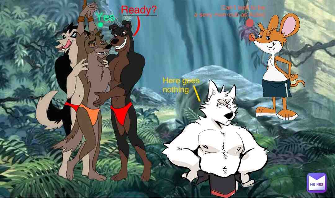 #junglebook #junglefever #tribesman #tribe #tribal #sexytime #sexymen #sexyness #sexiness #mancubs #ancientmemes #ancient #sacred #sacredpictures #waterfalls #geronimostilton #scholastic #disney #crossover #playtime #bondage #villagers