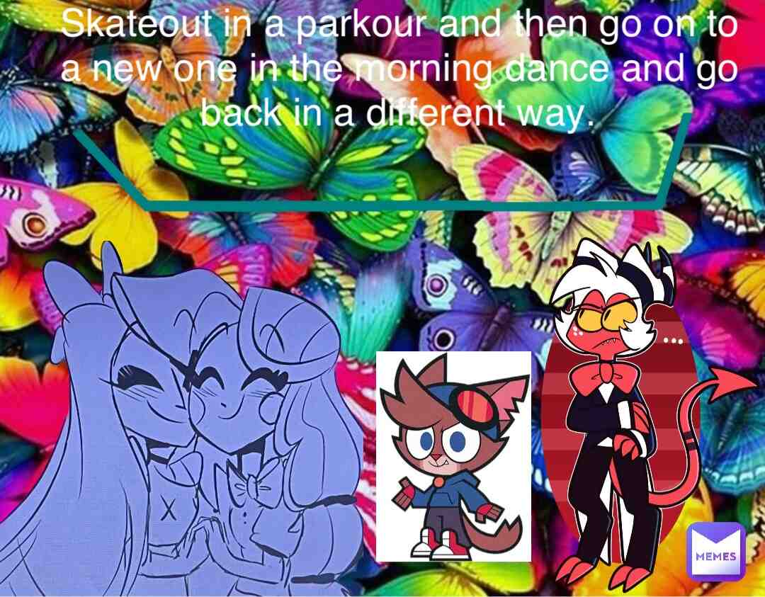 #murphyandmitzi #chaggie #charliemorningstar #vaggie #moxxie #moxxiexmillie #moxxieknolastname #helluvaboss #hazbinhotel #vivziepop #viviennemedrano #ajmarekart #render #dailymemes #daily